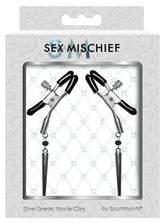 Silver Spears Nipple Clips